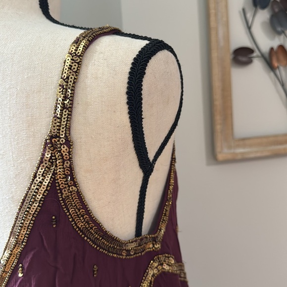 Free People “In Heaven Embellished Slip” Mini Dress - Size small - Picture 7 of 9